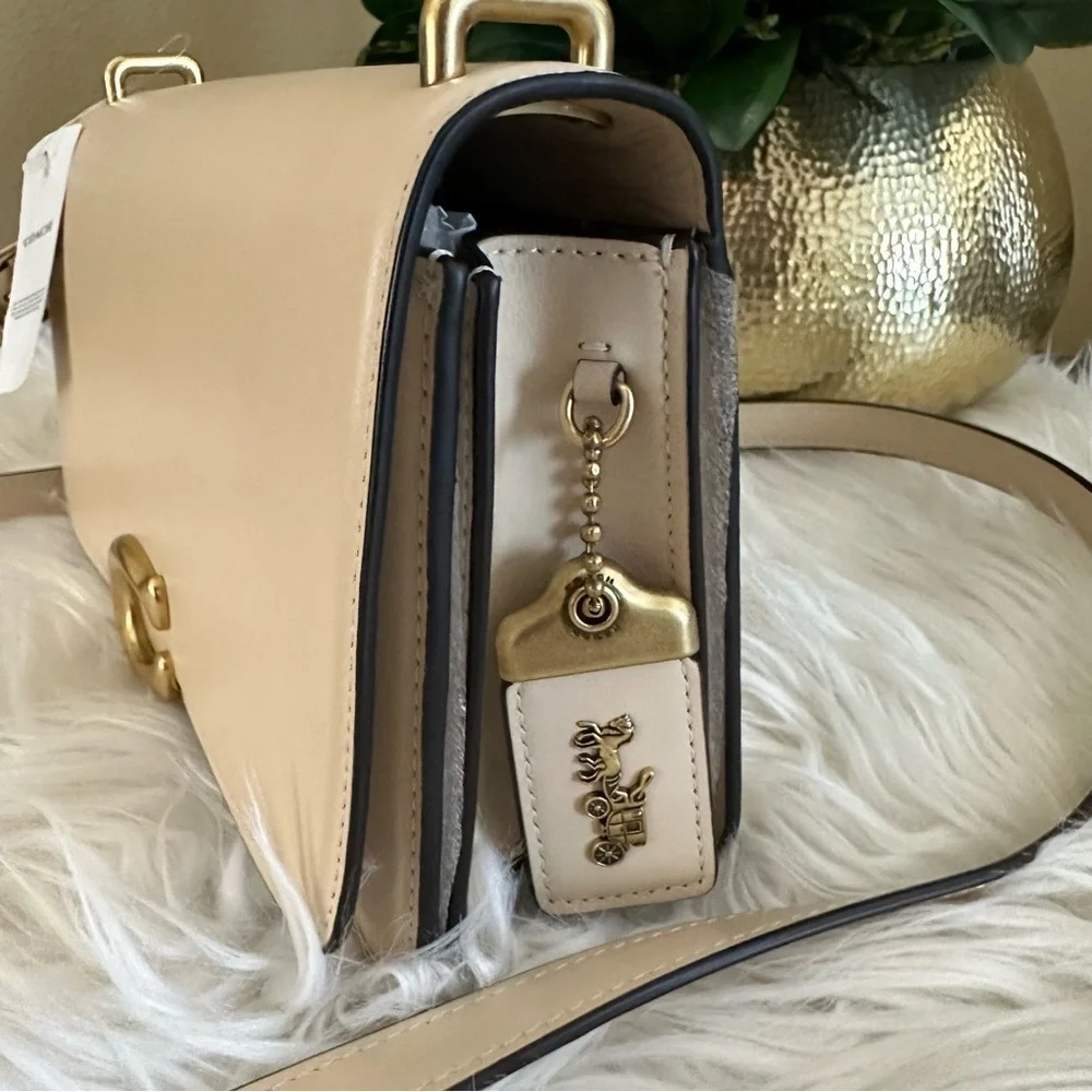 New coach Bandit Leather Shoulder Bag